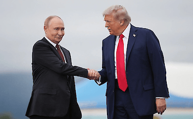 В. Putin und D. Trump in Alaska, 2025