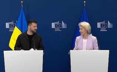 Der Pr&auml;sident der Europ&auml;ischen Kommission gibt eine Reihe von Erkl&auml;rungen zur Ukraine ab