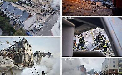 Large-scale night attack by Russia: dozens injured, death of a child, destruction in Kyiv and regions