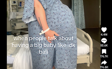 Das virale Video eines "riesigen" neugeborenen Babys hat eine Welle der Diskussion ausgel&ouml;st: Was Frauen wirklich wissen m&uuml;ssen