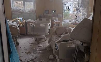 Russen beschossen Kherson, die Intensivstation des Krankenhauses wurde getroffen
