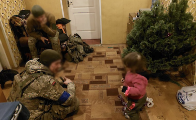 Zweij&auml;hriges M&auml;dchen aus Kupyansk evakuiert
