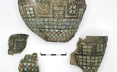 Eine r&ouml;mische Schale verbindet ein spanisches Dorf mit dem Hadrianswall in Gro&szlig;britannien
