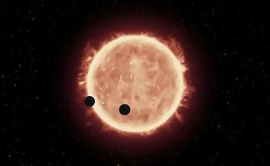 Astronomen haben Beweise f&uuml;r Rote Zwerge gefunden, die Planeten verschluckt haben