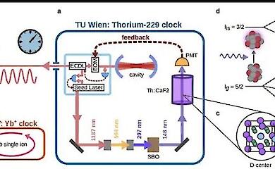 Physiker haben erstmals eine Kernuhr &ndash; genauer gesagt eine Atomuhr &ndash; entwickelt