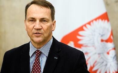 Minister Spraw Zagranicznych Polski Radosław Sikorski