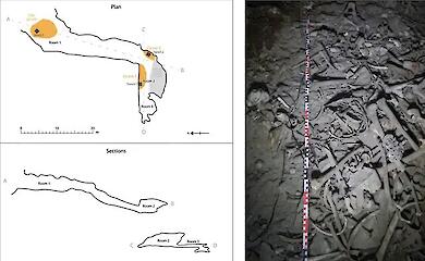 In einer Höhle in 4000 Metern Höhe wurden Spuren unbekannter Urmenschen gefunden